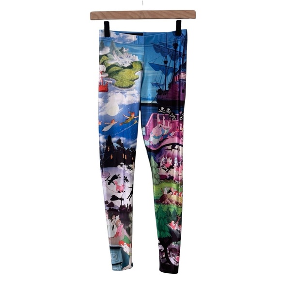 BlackMilk x Disney Peter Pan Leggings Size Small - Picture 3 of 12